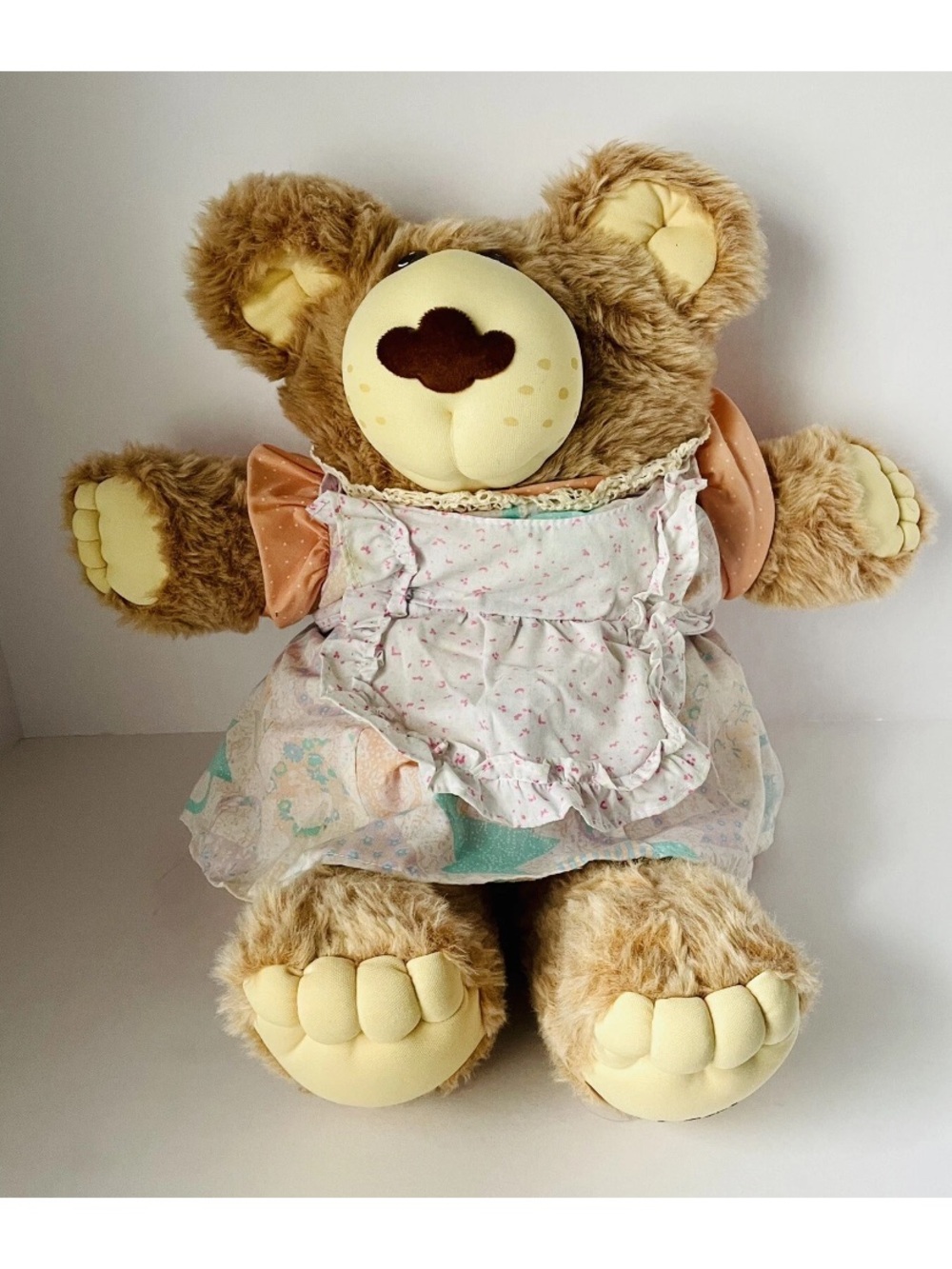 Vintage Furskins Hattie Plush Bear 23” Cabbage Patch Xavier Roberts 1984